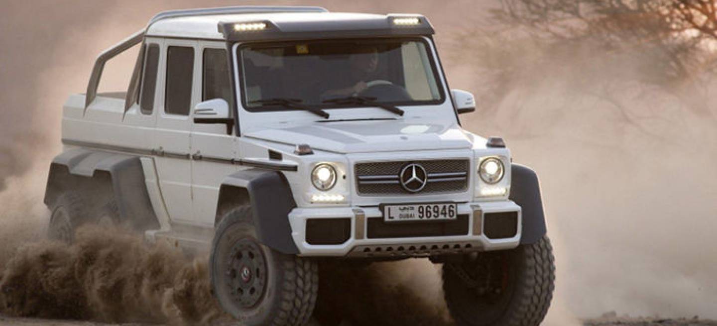Mercedes G63 Amg 6x6 El Clase G De 6 Ruedas Llega A