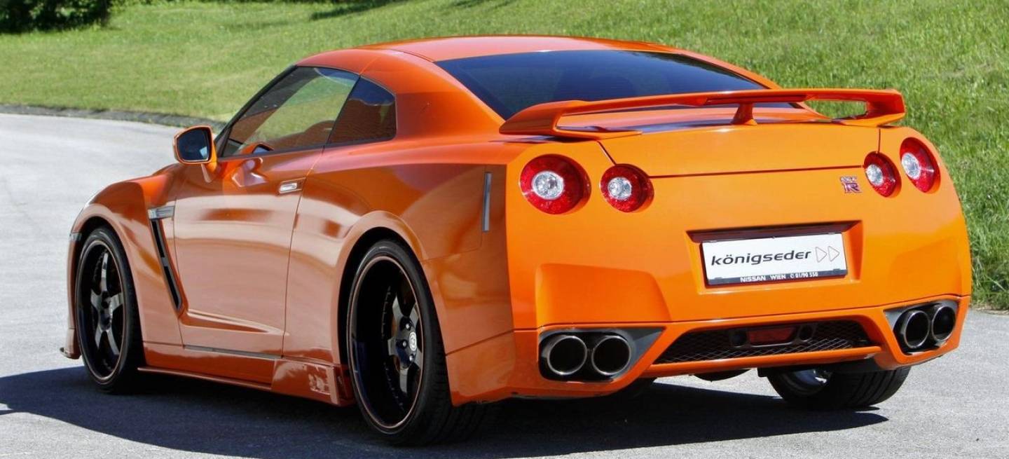 Nissan GT-R por Königseder, la naranja mecánica