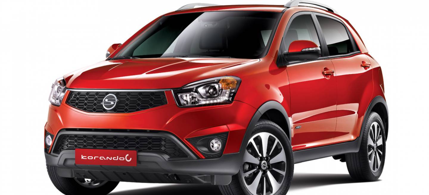 Ssangyong-Korando-C-facelift-front-three-quarter