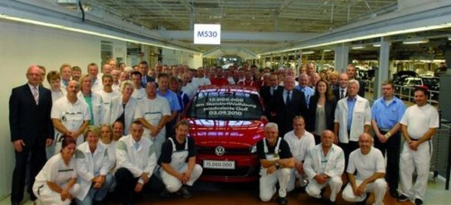 15 millones de Volkswagen Golf fabricados en Wolfsburgo | Diariomotor