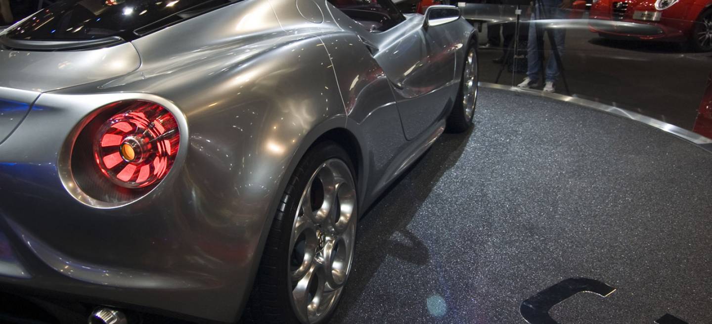 Alfa Romeo 4C en Frankfurt