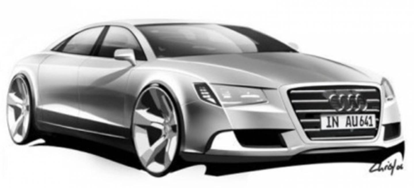 Audi A8 2010 teaser
