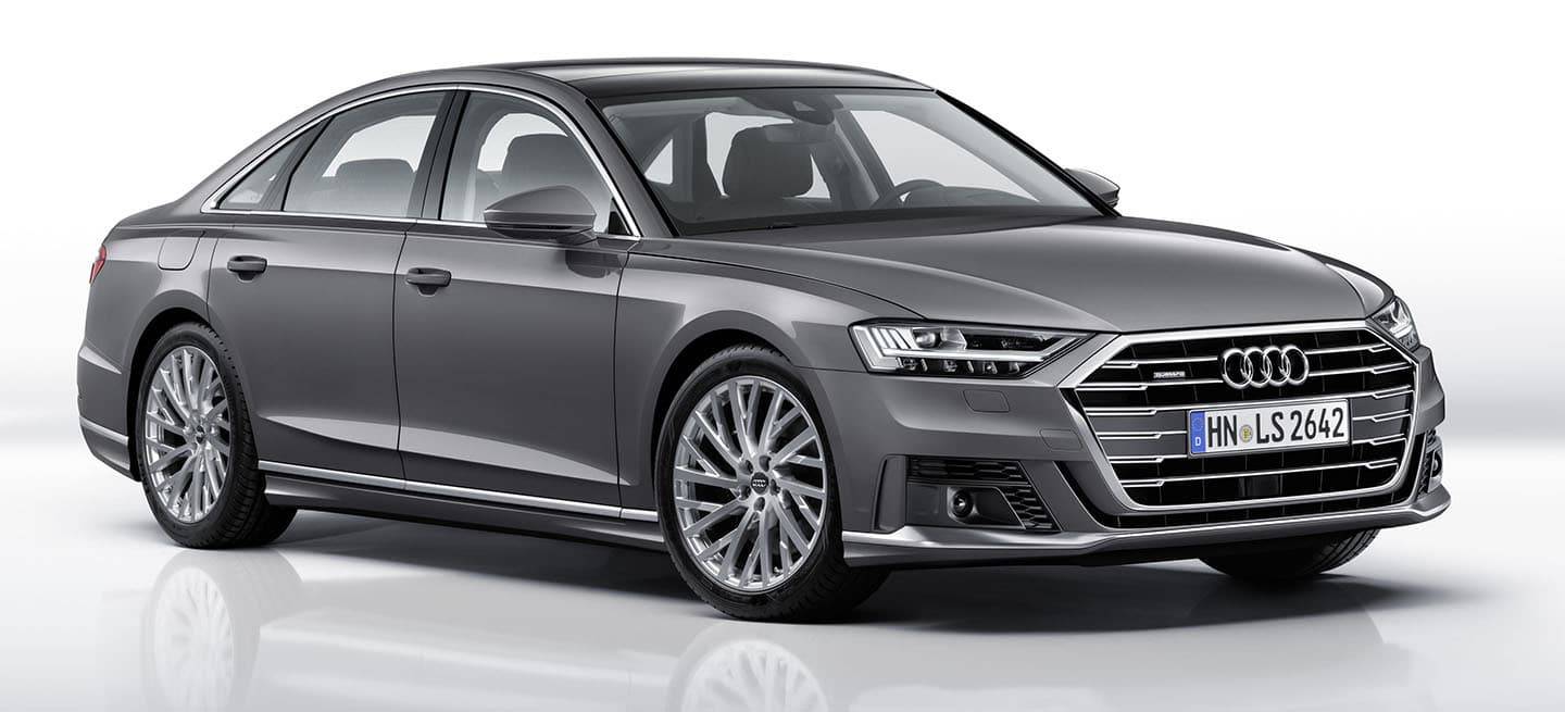 Audi A8 with sport exterior package