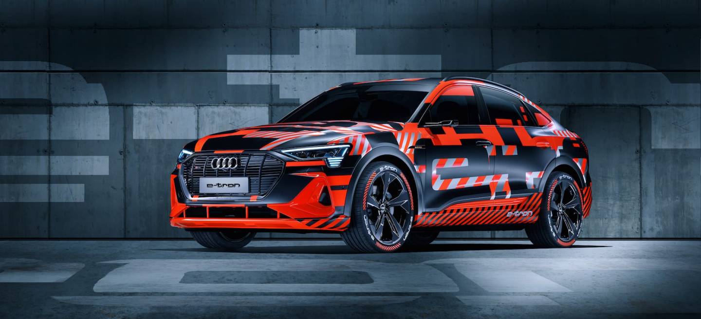 Audi E Tron Sportback Prototype Audi E Tron Sportback Prototype