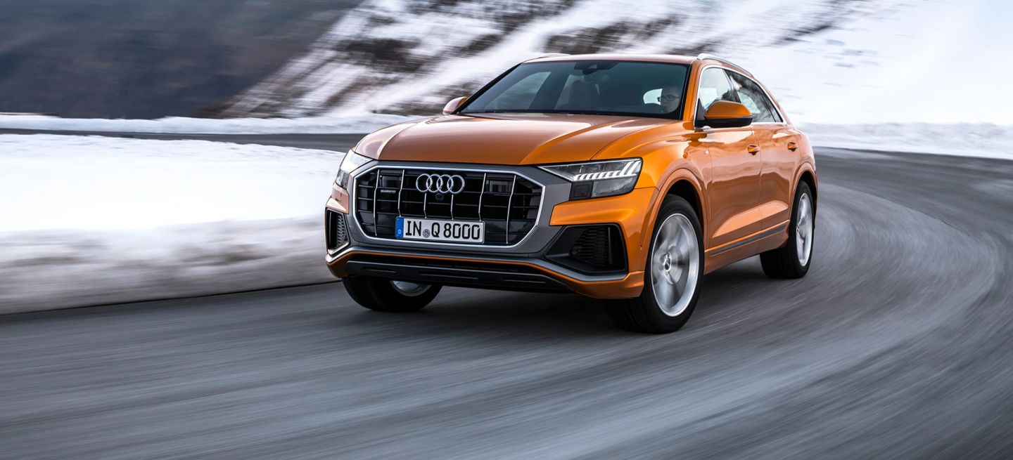 Audi Q8 2019 Naranja 02 Audi Q8 2019 Naranja 02