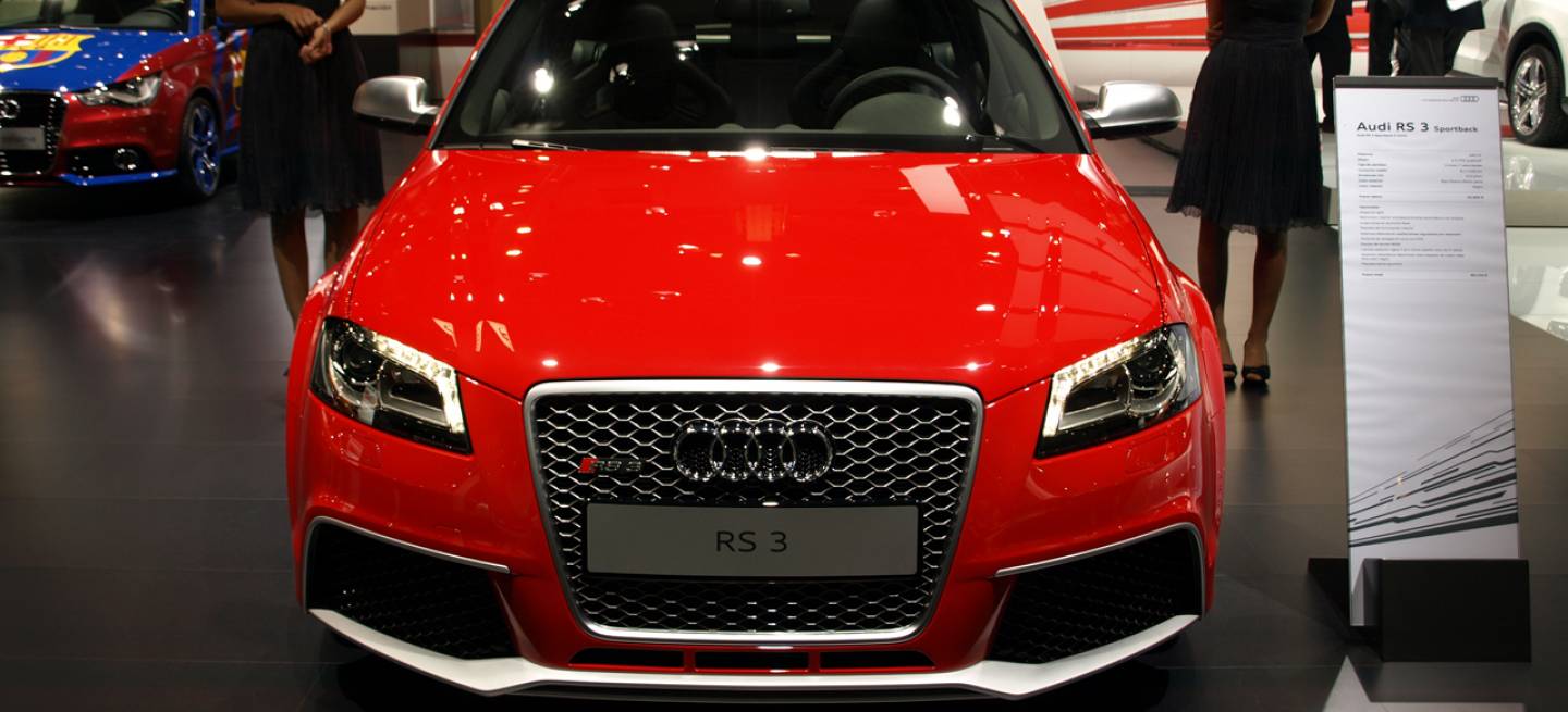 Audi RS 3 Sportback en el Salón de Barcelona 2011
