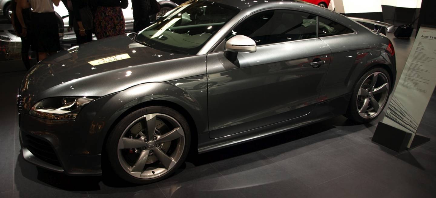 Audi TT-RS en el Salón de Barcelona