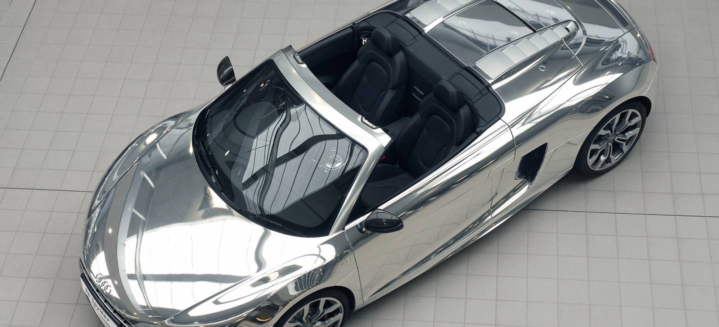 Audi R8 V10 Spyder Chrome Edition
