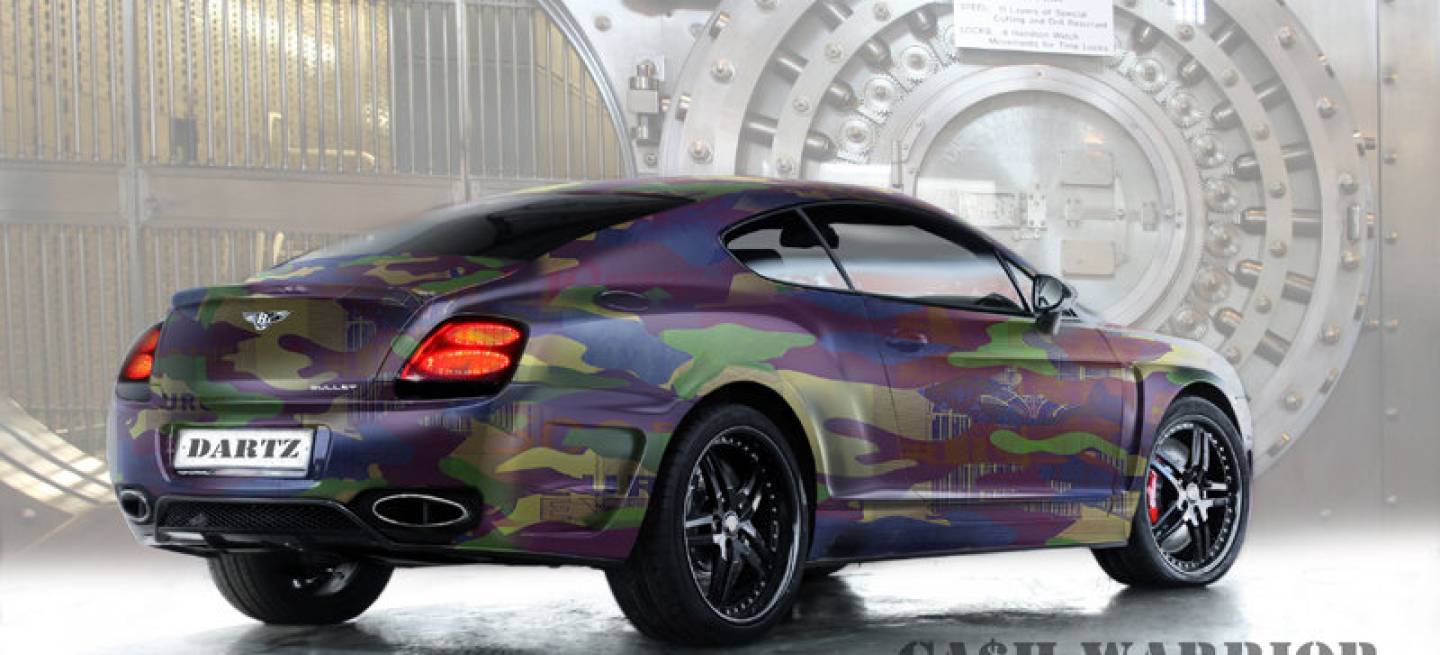 Bentley Continental GT CA$H.CAMO, el exceso personificado