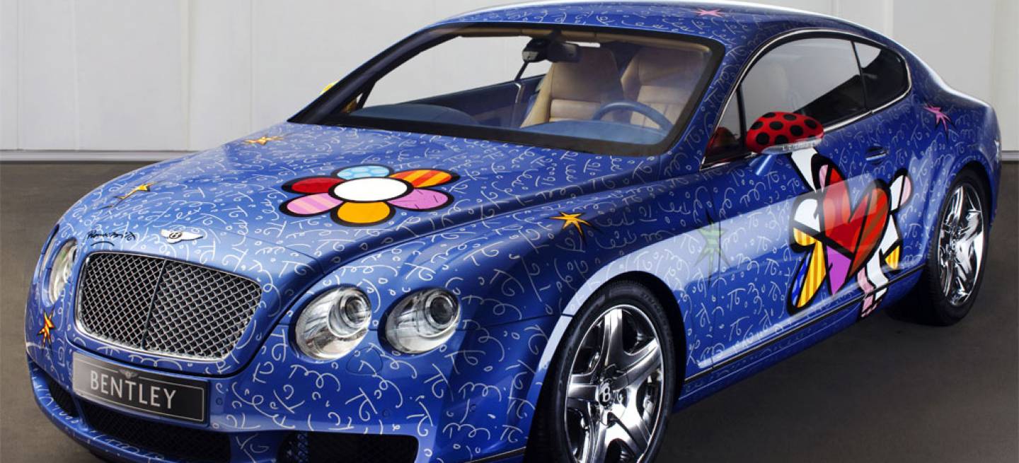 Bentley Continental GT Pop Art