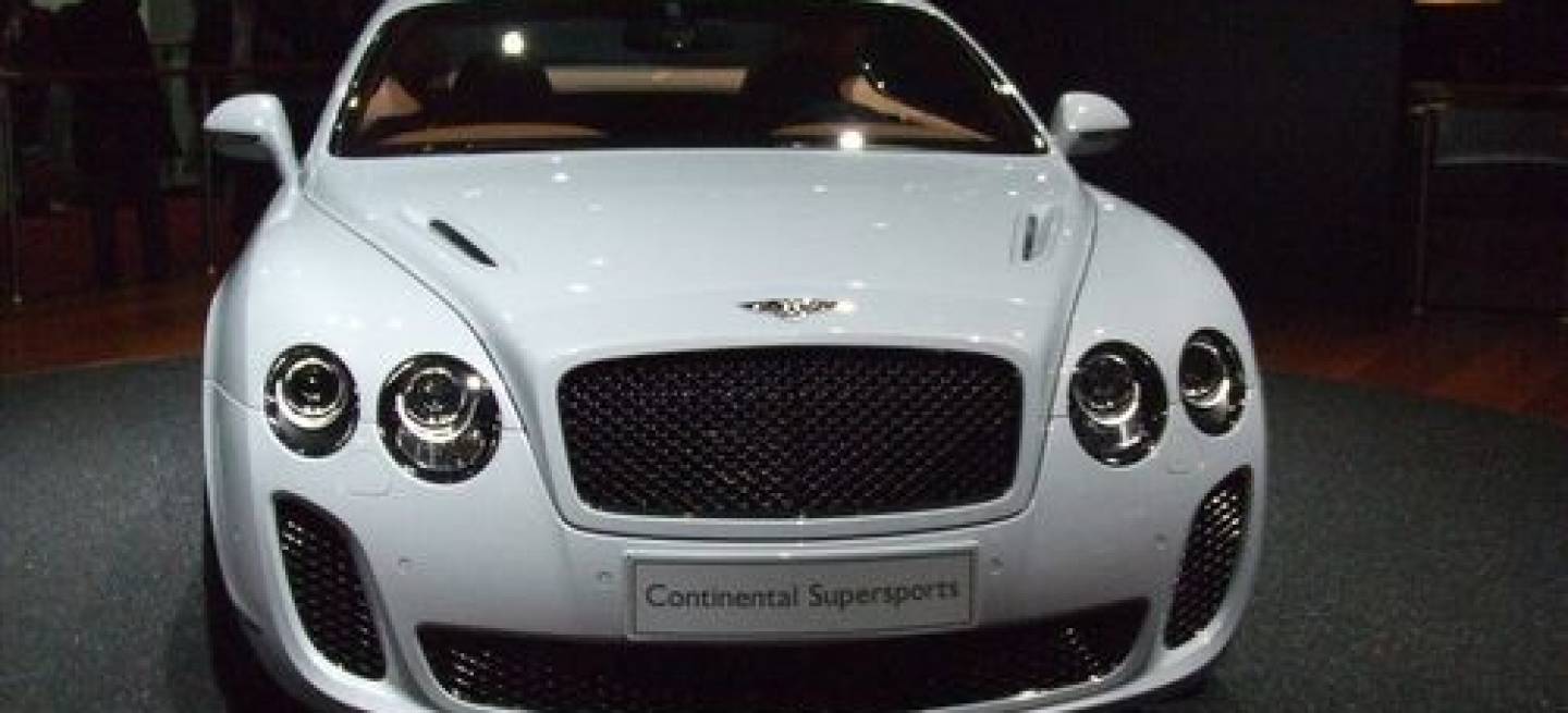 Bentley Supersports - Frontal