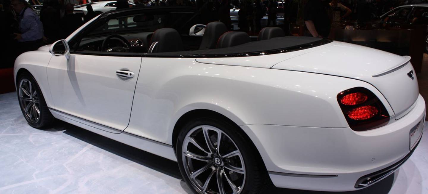 Bentley Supersports “Ice Speed Record” Convertible en Ginebra