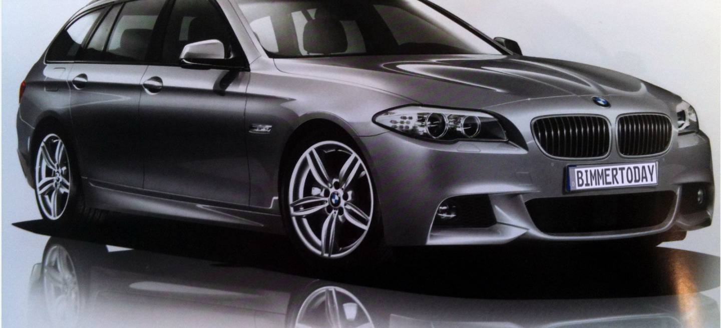 BMW Serie 5 Touring paquete M-Sport filtrado