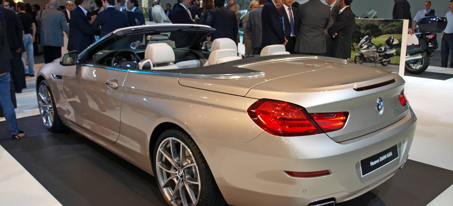 BMW Serie 6 Cabrio 2012 en el Salón de Barcelona