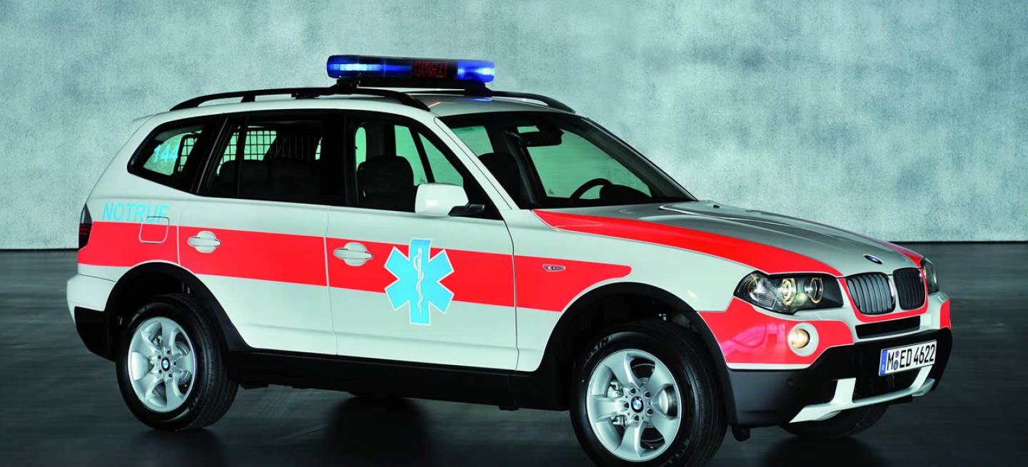 Bmw X3 xDrive20d Emergency Rescue Vehicle