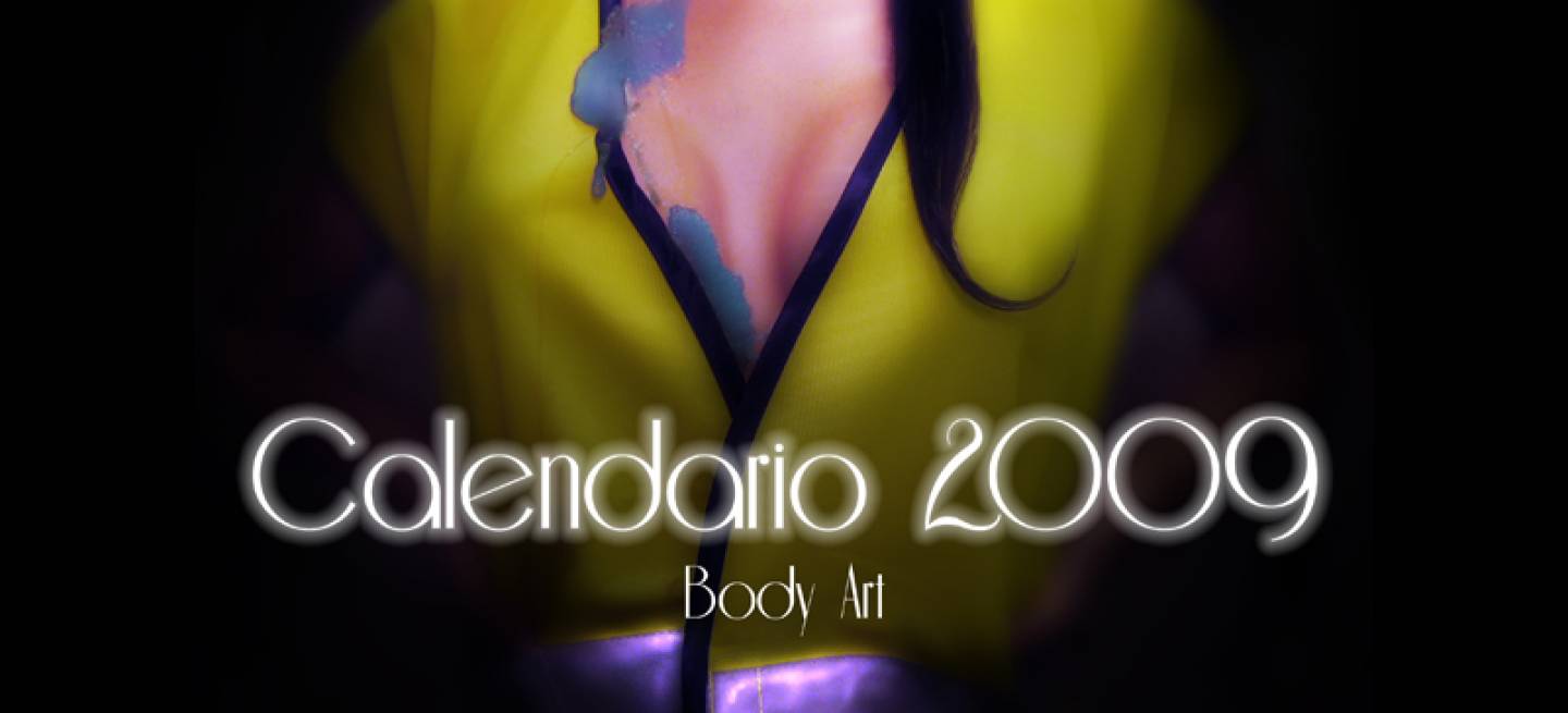 Calendario Bodypainting Motor, Portada