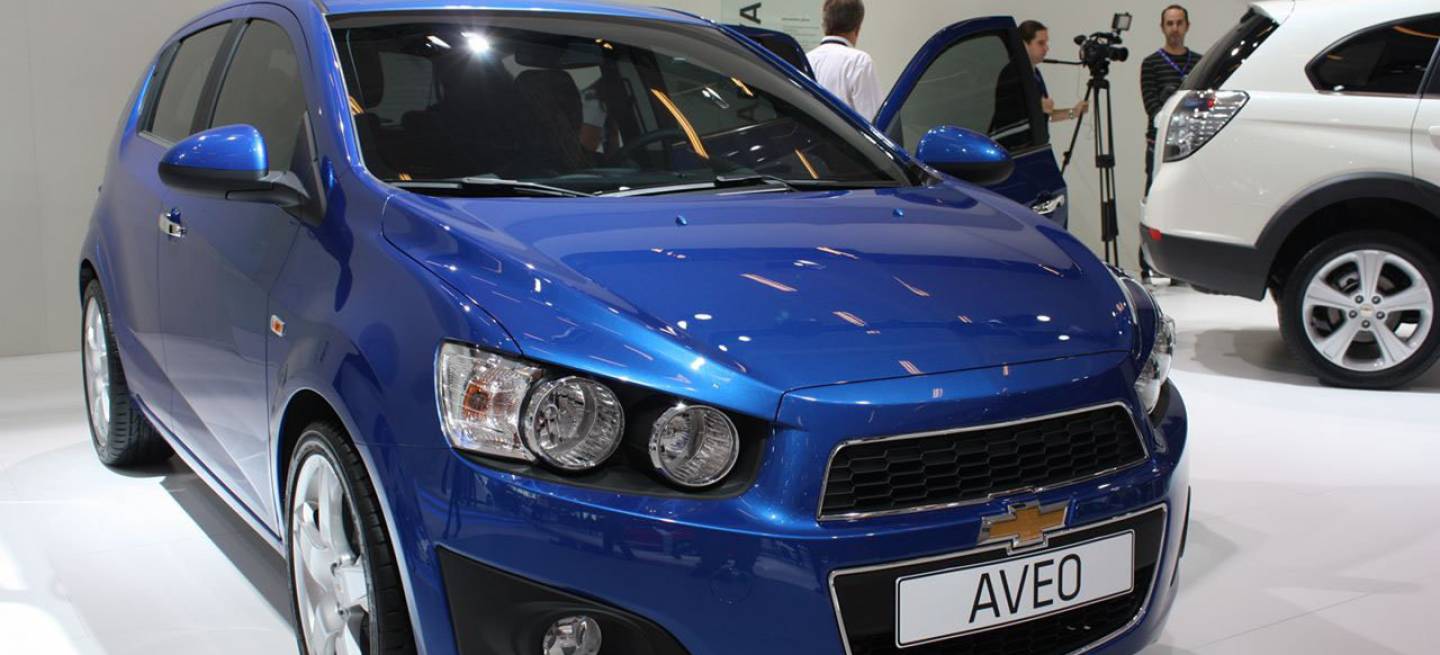 Chevrolet Aveo 2011 en el Salón de París