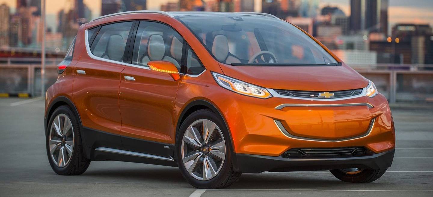2015 Chevrolet Bolt EV Concept all electric vehicle – front ex