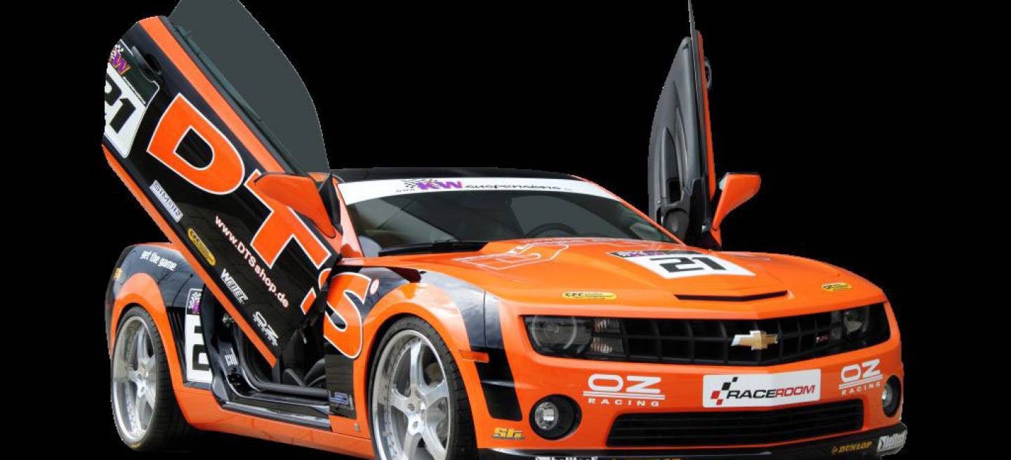 Chevrolet Camaro con puertas de tijera