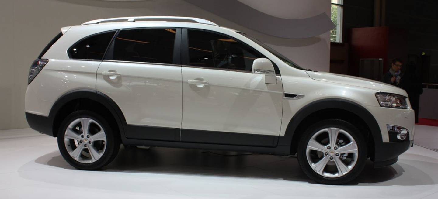 Chevrolet Captiva en el Salón de París