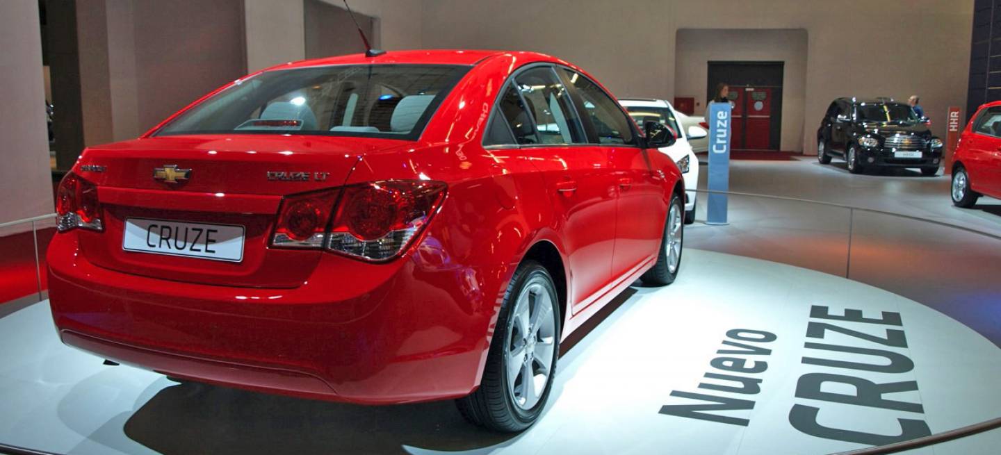 Chevrolet Cruze en el Salón de Barcelona