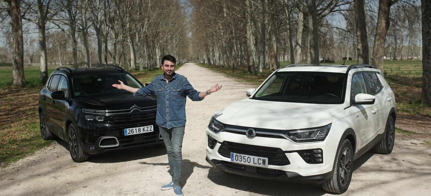 Citroen C5 Aircross Vs Ssangyong Korando Portada Citroen C5 Aircross Vs Ssangyong Korando Portada