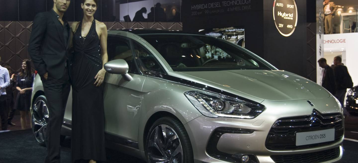 Citroën DS5 en el Salón de Frankfurt