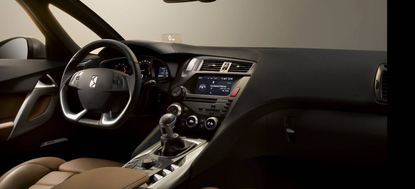 Interior del Citroën DS5