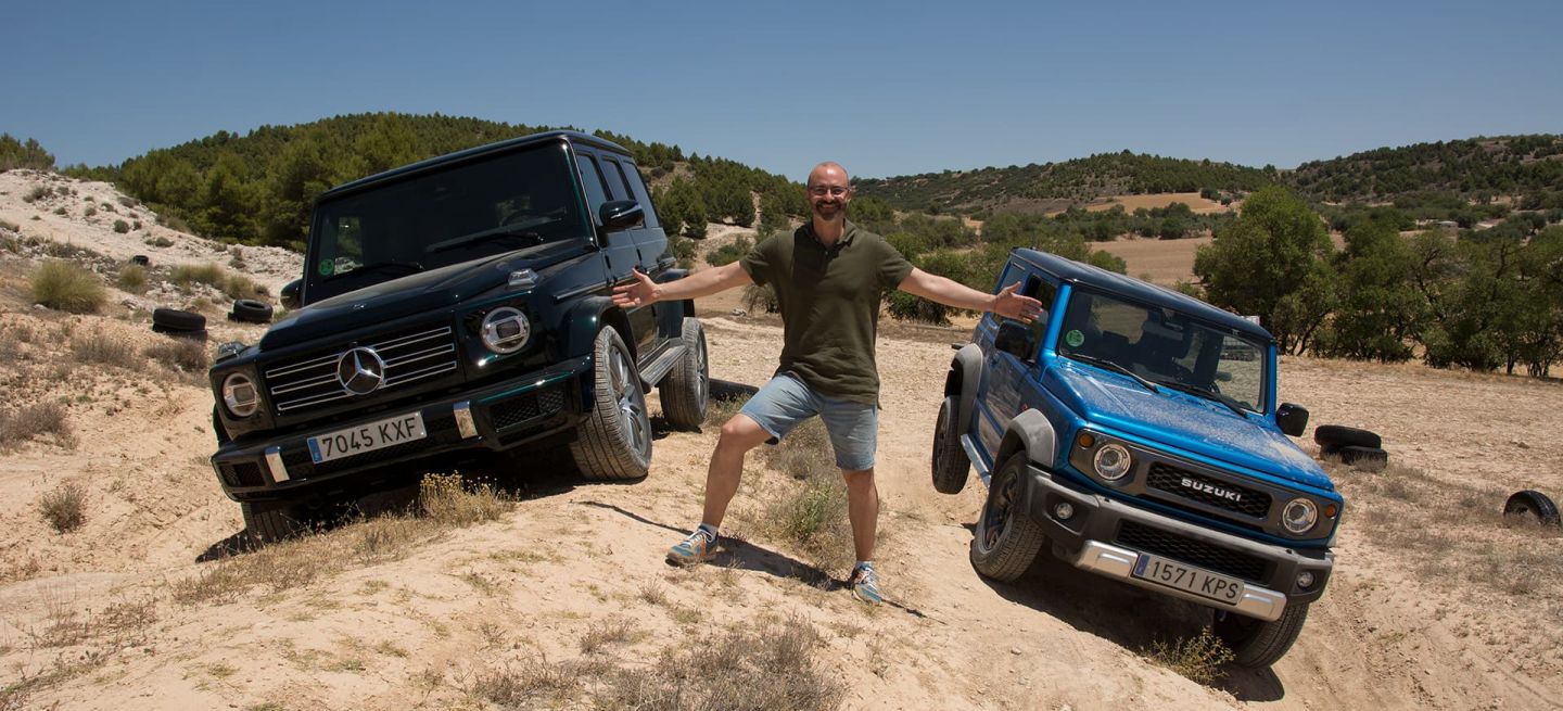 Comparativa Suzuki Jimny Vs Mercedes Clase G Comparativa Suzuki Jimny Vs Mercedes Clase G