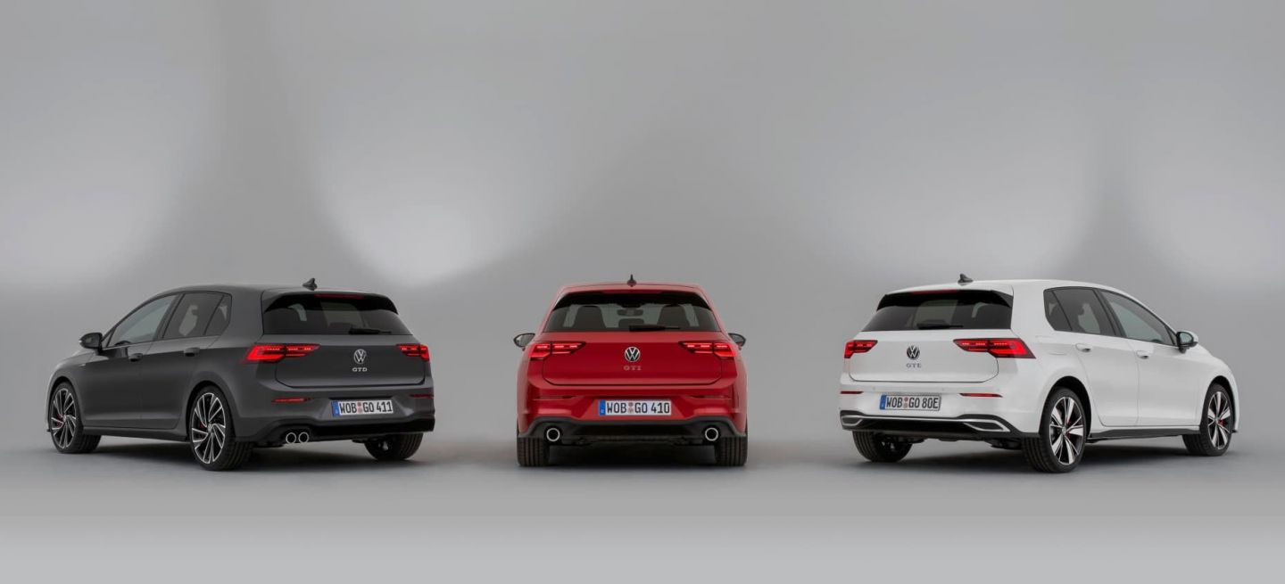 The New Volkswagen Golf Gtd, Gti Und Gte The New Volkswagen Golf Gtd, Gti Und Gte