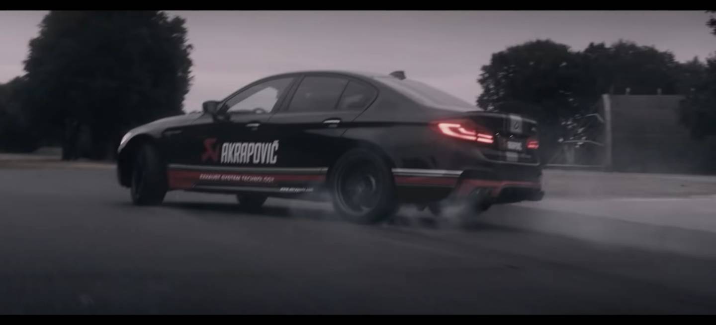 Escape Akrapovic Bmw M5 2 Escape Akrapovic Bmw M5 2