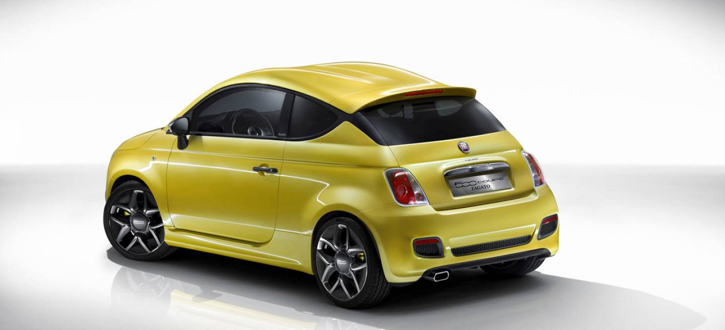 Fiat 500 Coupé Concept por Zagato