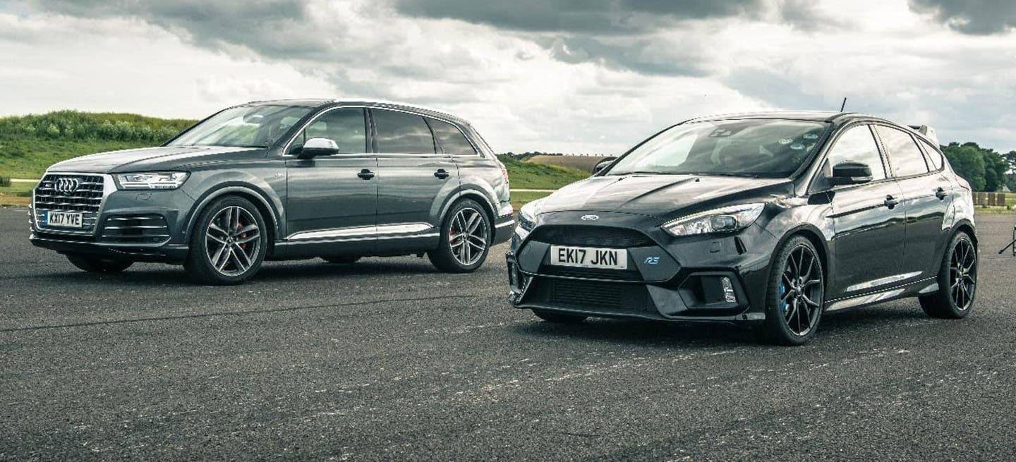 ford-focus-rs-audi-sq7-video