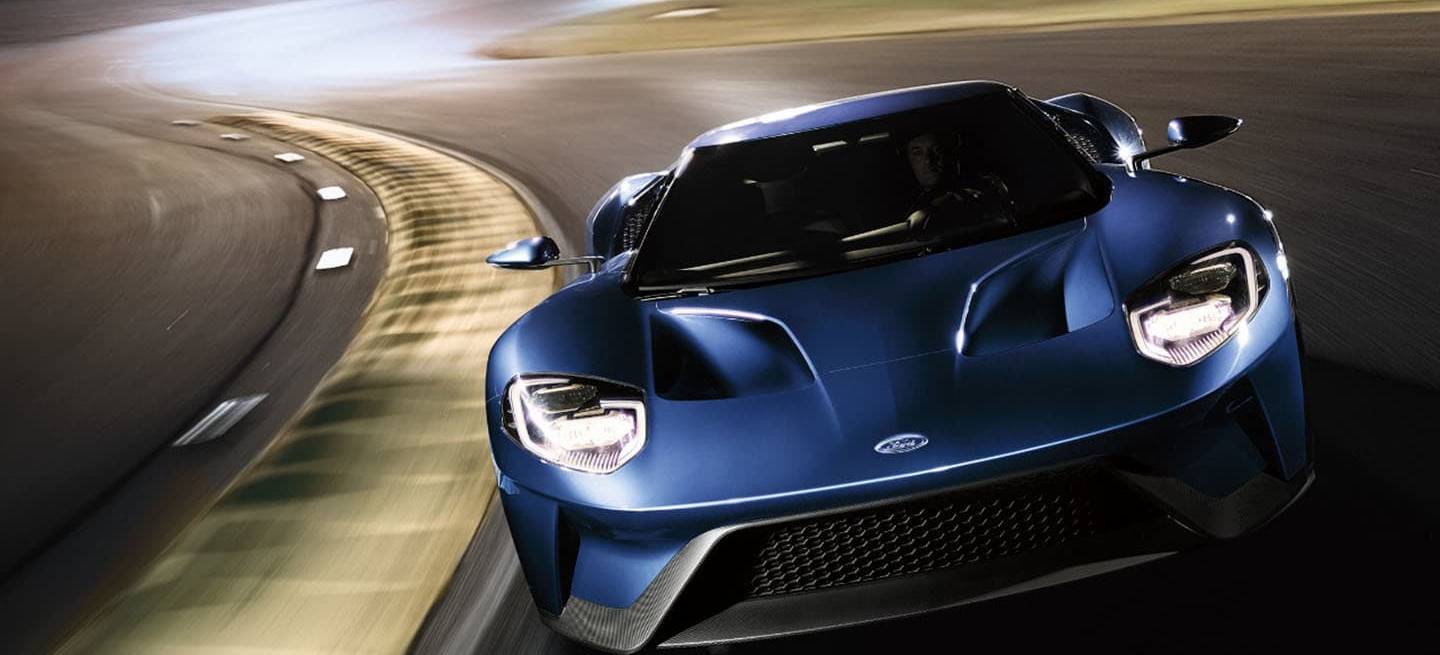 Ford GT on track