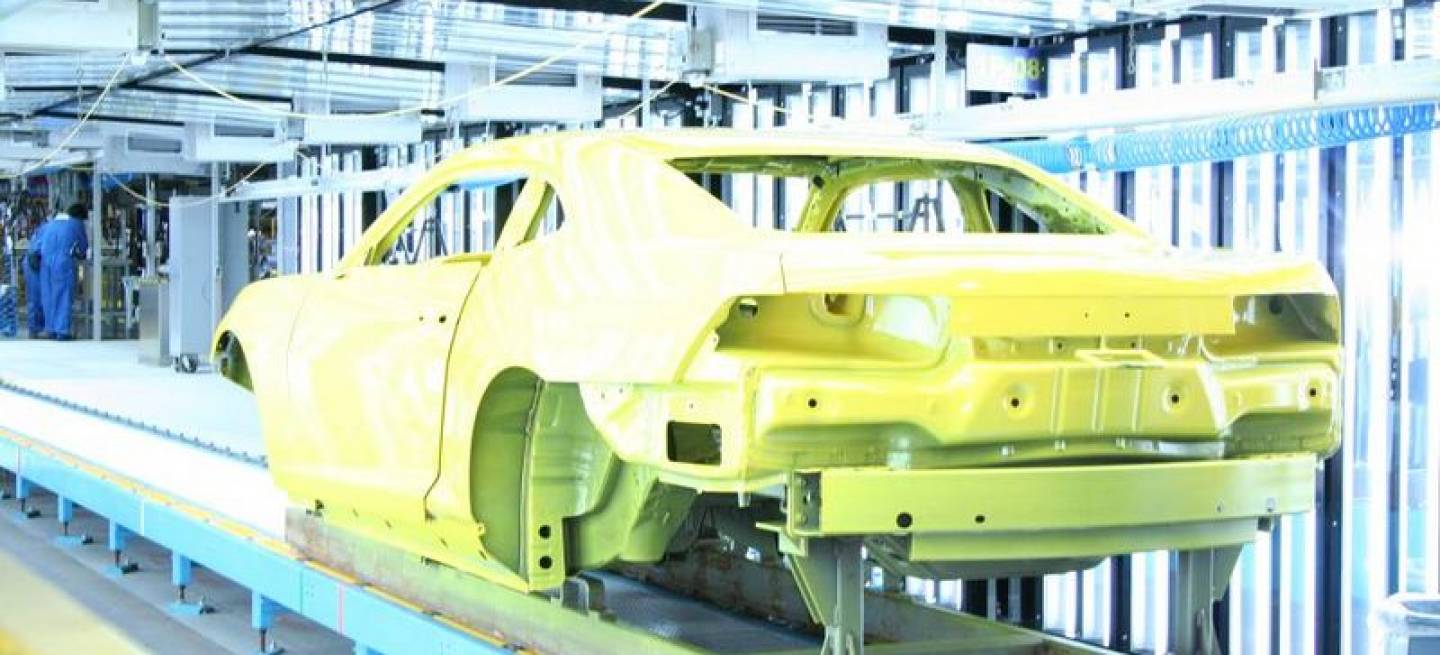 Fotos de fábrica, el Chevrolet Camaro de pre-producción