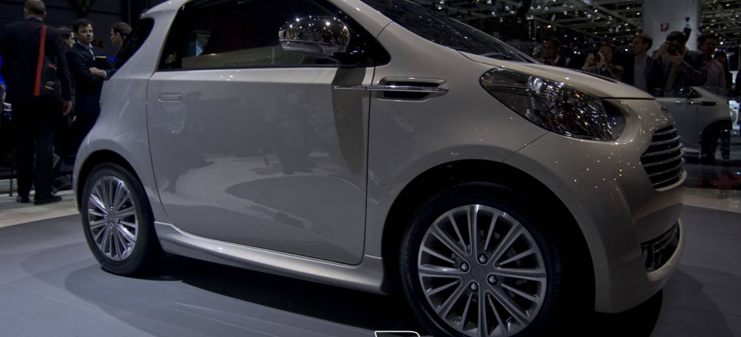 Aston Martin Cygnet en Ginebra 2010