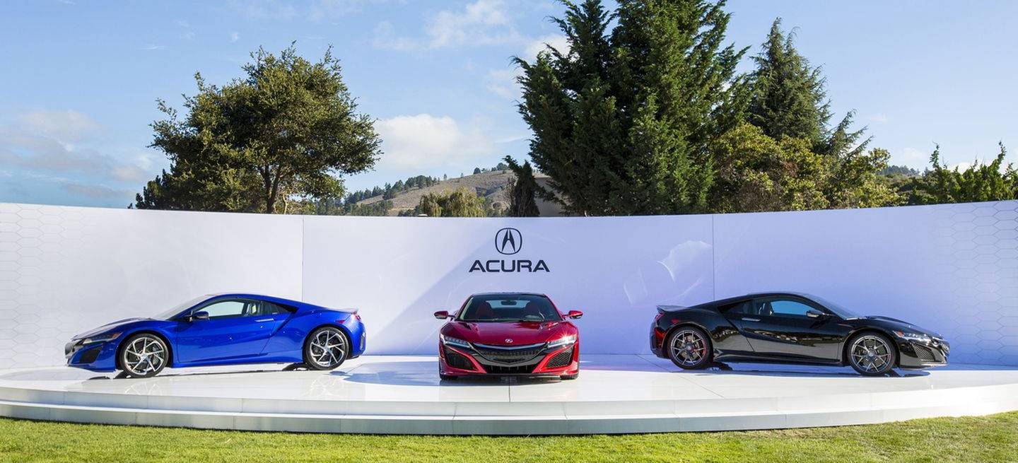 Acura NSX at The Quail 2015.