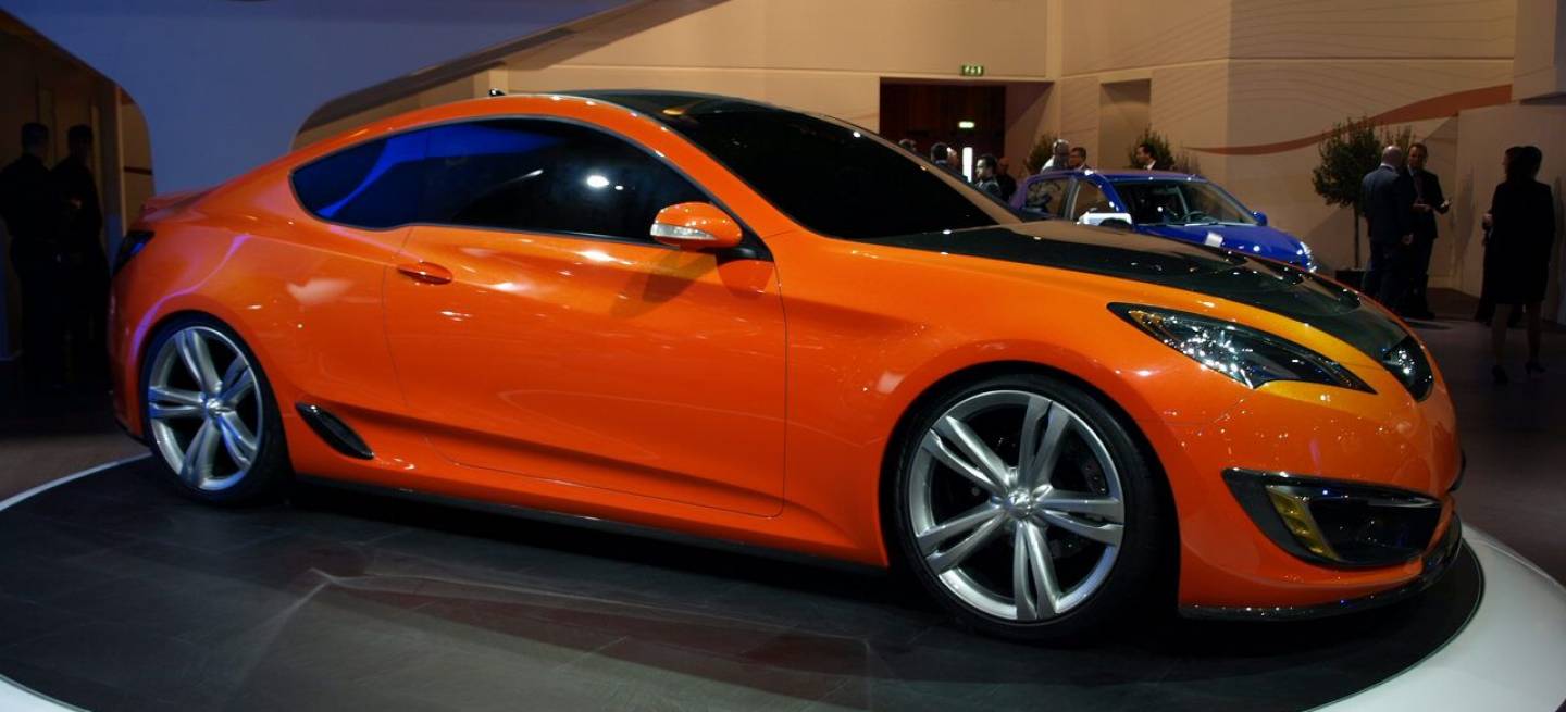 Hyundai Genesis Coupé Concept en París 2008