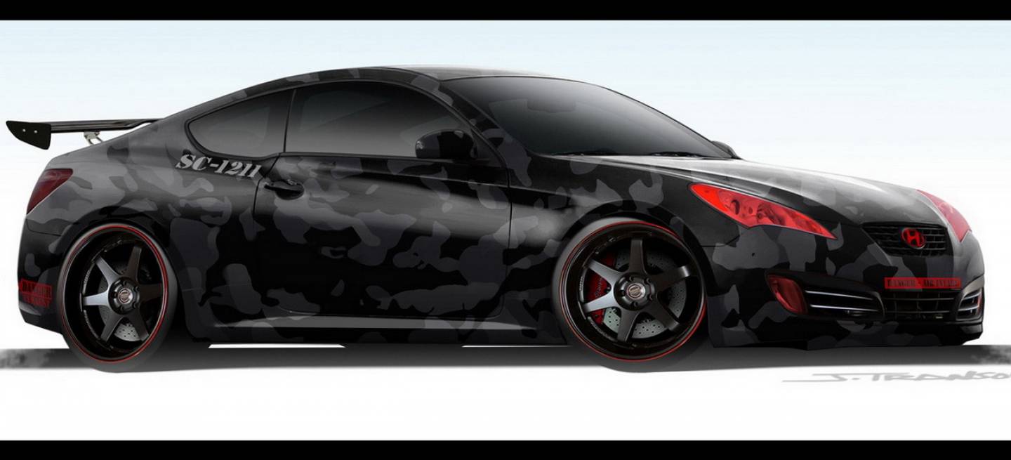 Hyundai Genesis Coupé Street Concepts