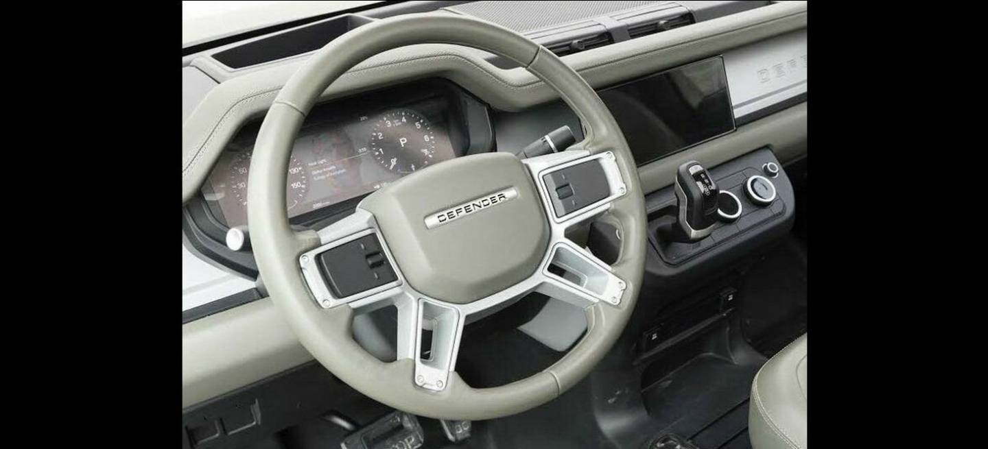 Interior Land Rover Defender 2019 Interior Land Rover Defender 2019