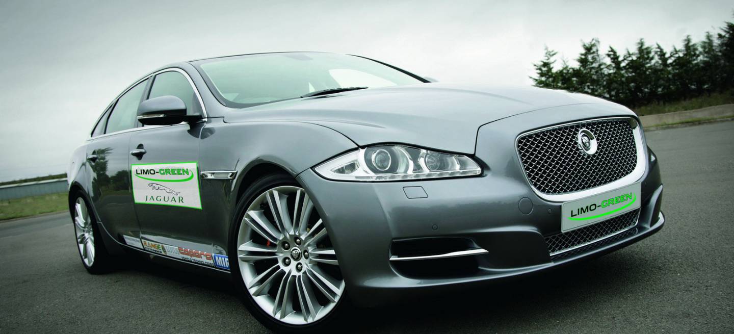 Jaguar XJ Limo Green, un XJ eléctrico con autonomía extendida