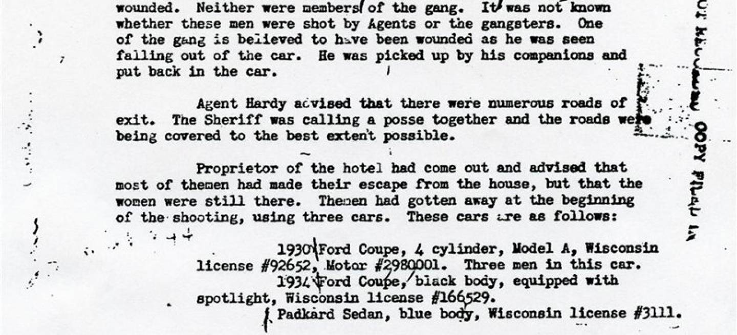 John Dillinger's Ford Model A