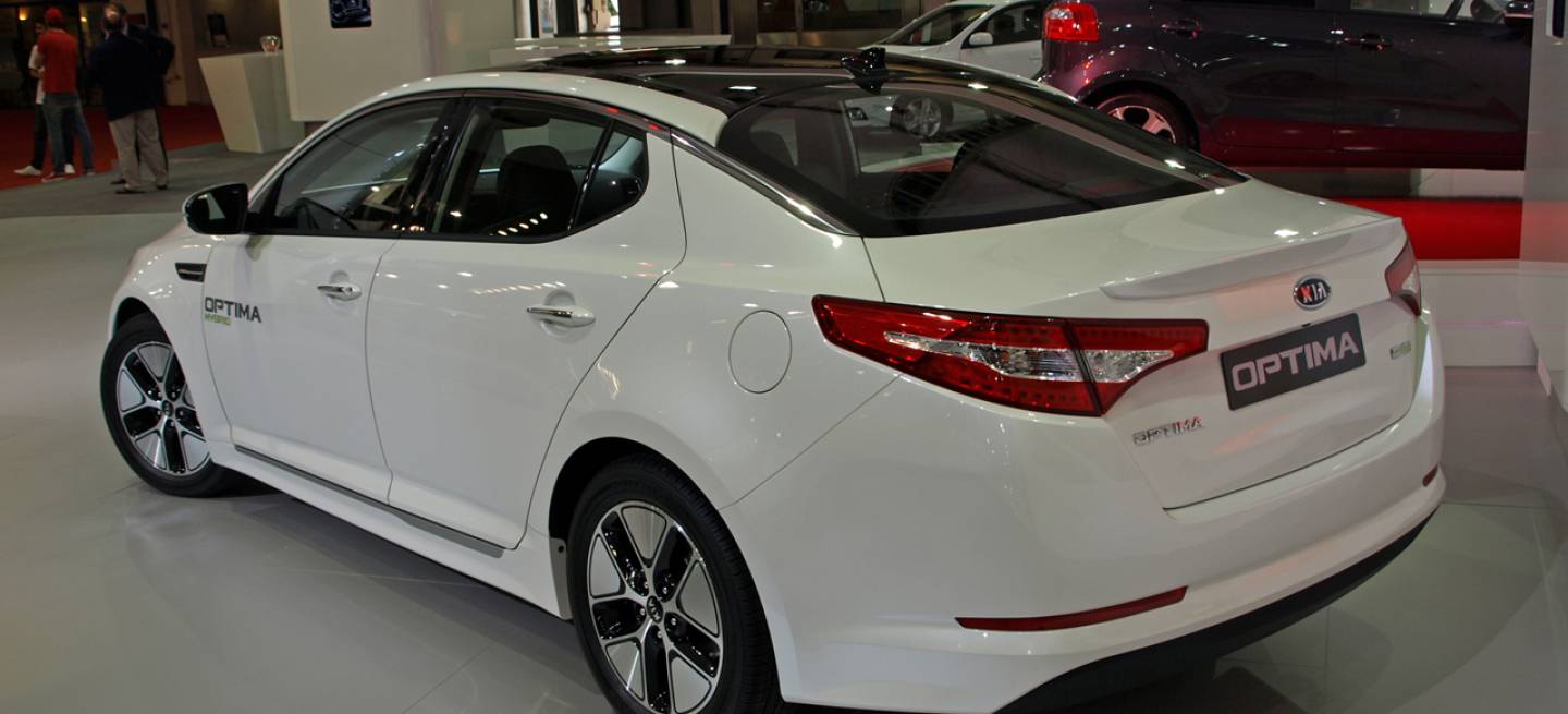 Kia Optima 2012 en el Salón de Barcelona