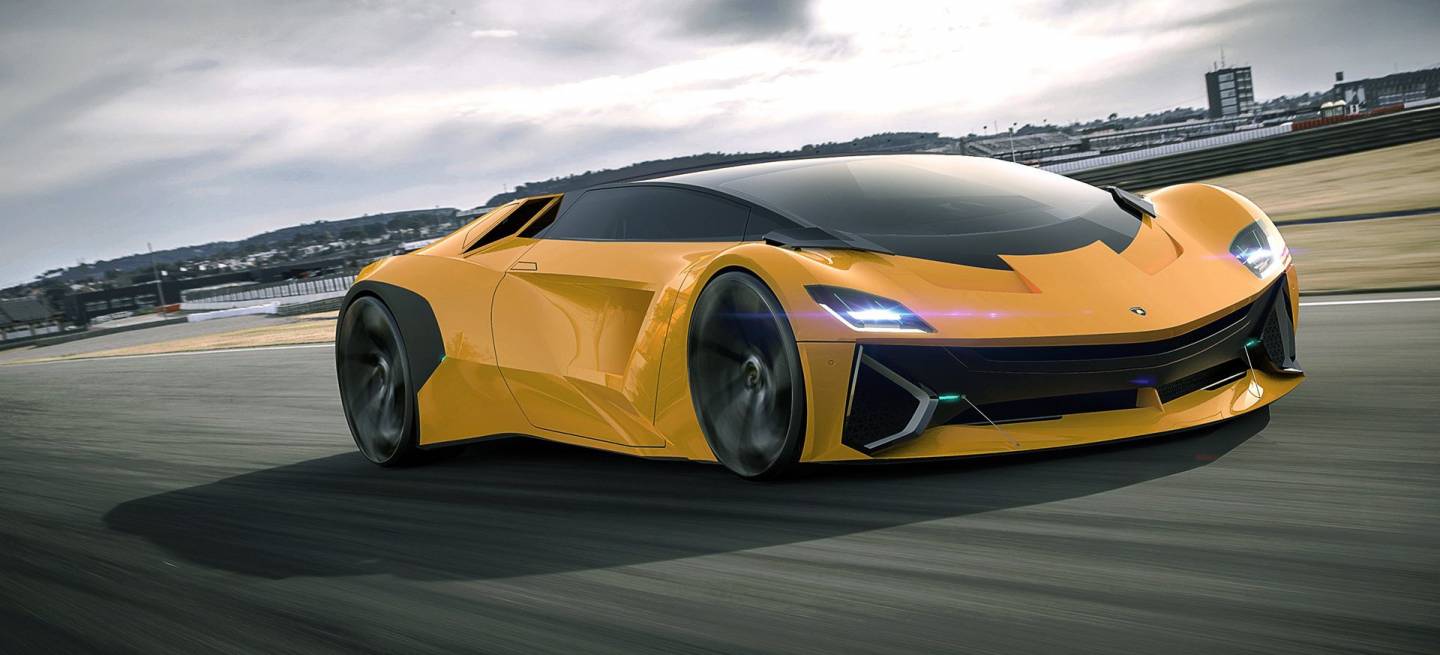 Lamborghini Hibrido Coche Concept 10 Lamborghini Hibrido Coche Concept 10