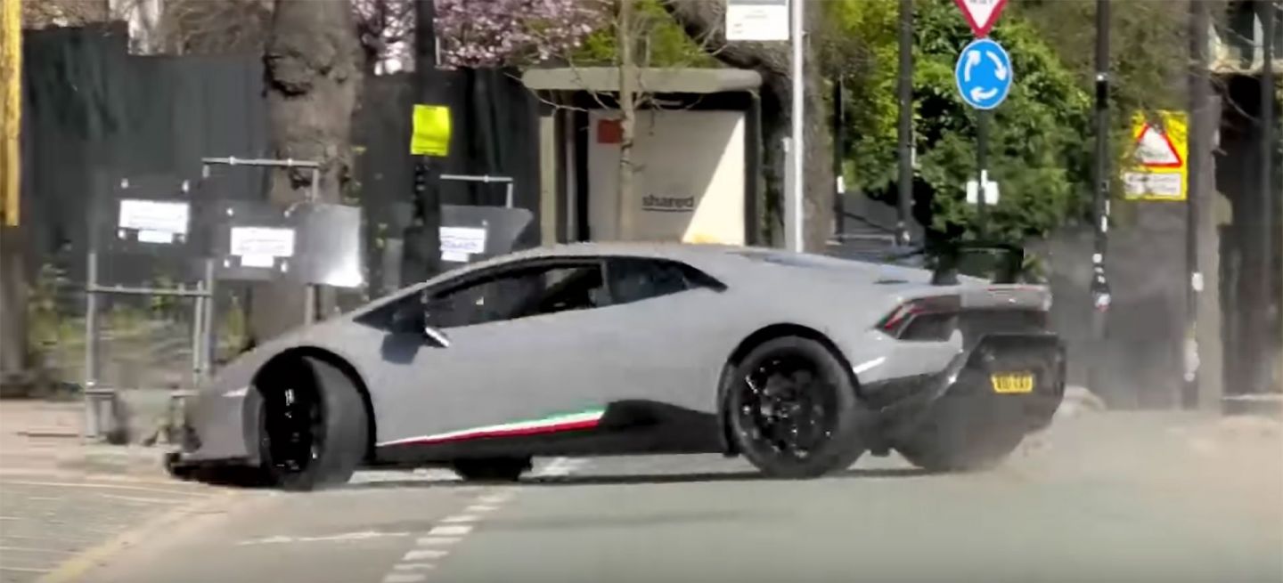 Lamborghini Huracan Performante Video Accidente Londres Lamborghini Huracan Performante Video Accidente Londres