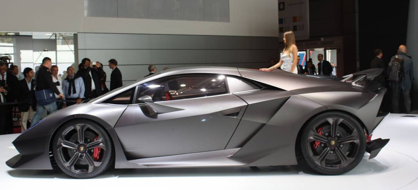 Lamborghini Sesto Elemento Concept en el Salón de París