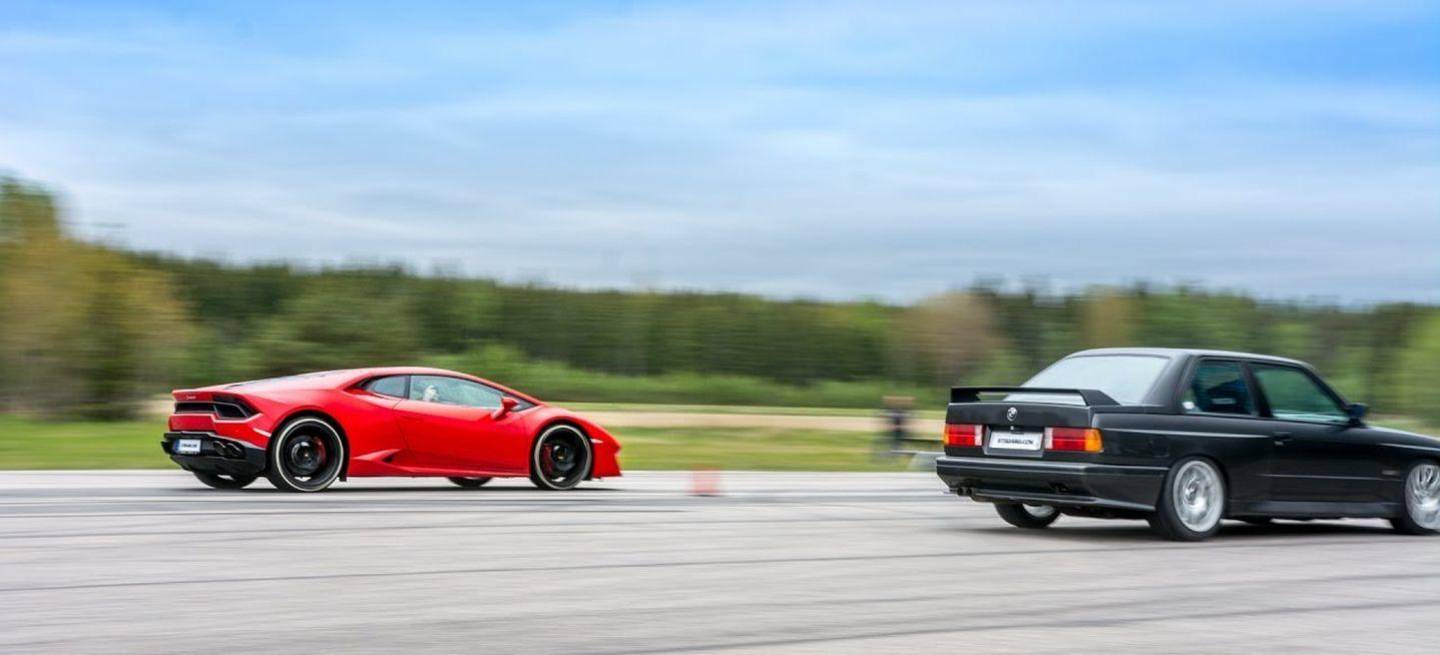 lamborghini-vs-m3-e30-v10