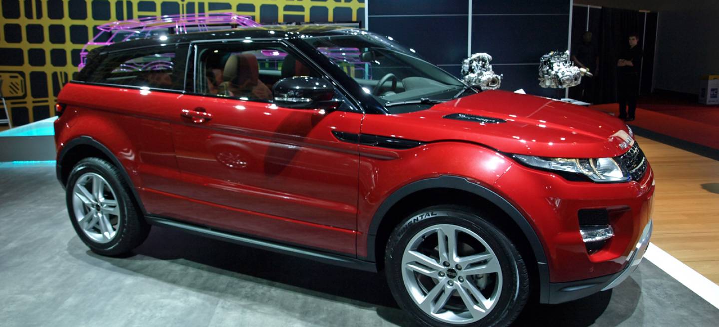 Range Rover Evoque en el Salón de Barcelona