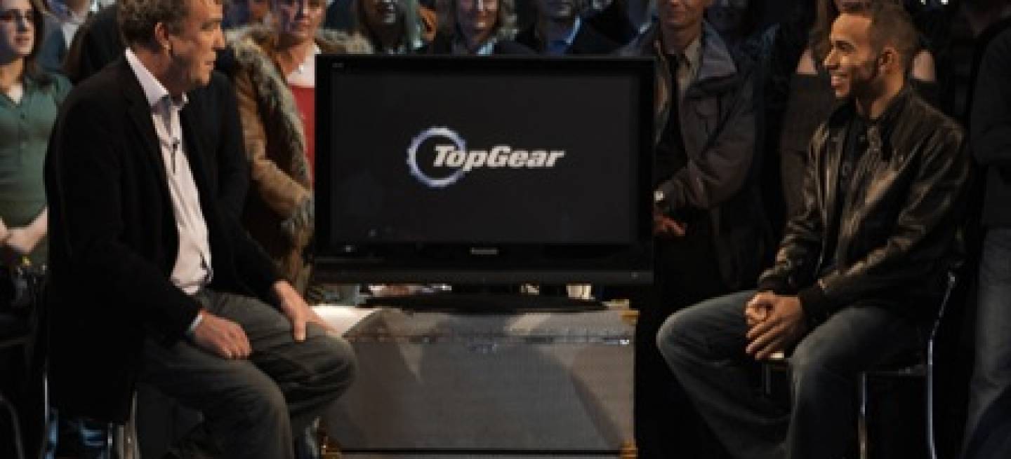 Hamilton en Top Gear