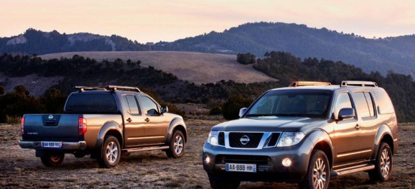 Lavado de cara para Nissan Pathfinder y Navara